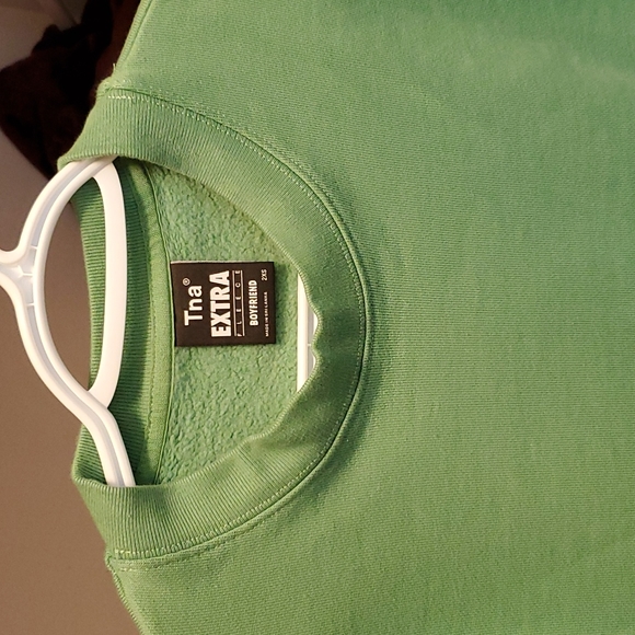 BNWT Tna Extra Fleece Boyfriend Crew Sweatshirt - Picture 6 of 7